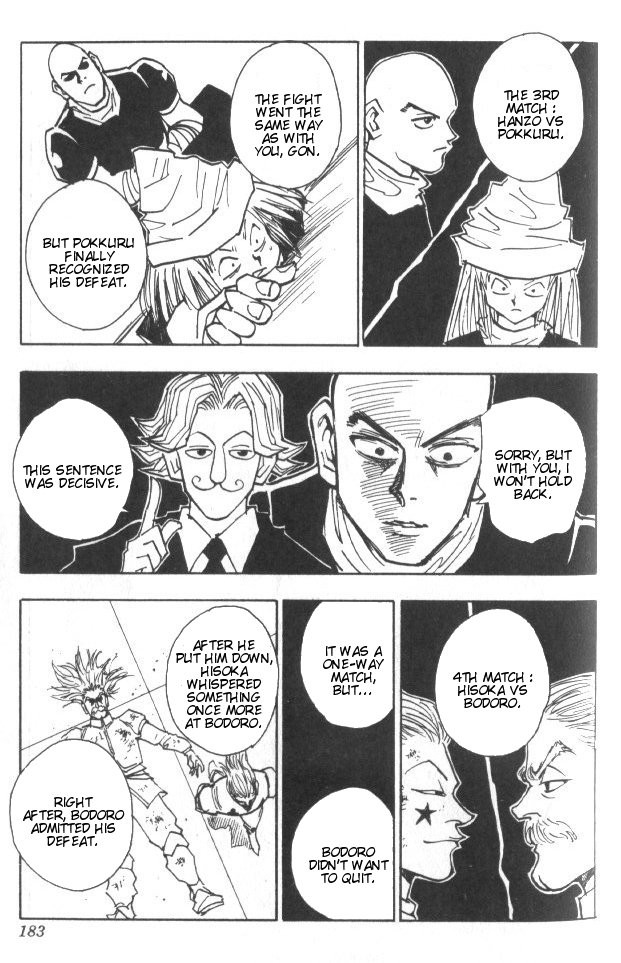 Hunter X Hunter Chapter 35 page 18 - Chapter 35: Light and Darkness: Part 1