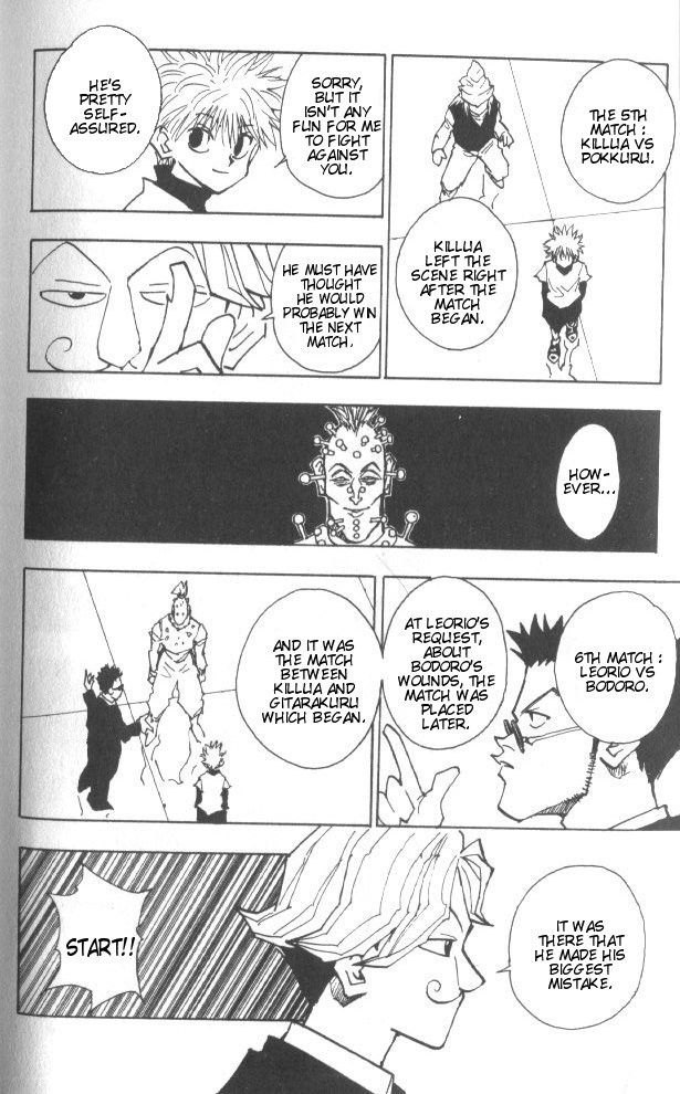 Hunter X Hunter Chapter 35 page 19 - Chapter 35: Light and Darkness: Part 1