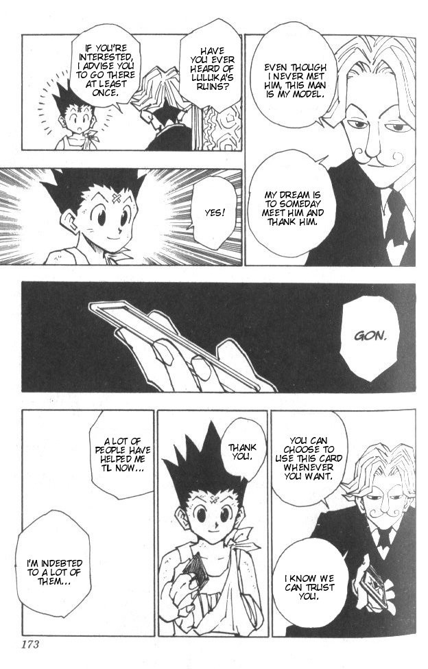Hunter X Hunter Chapter 35 page 8 - Chapter 35: Light and Darkness: Part 1