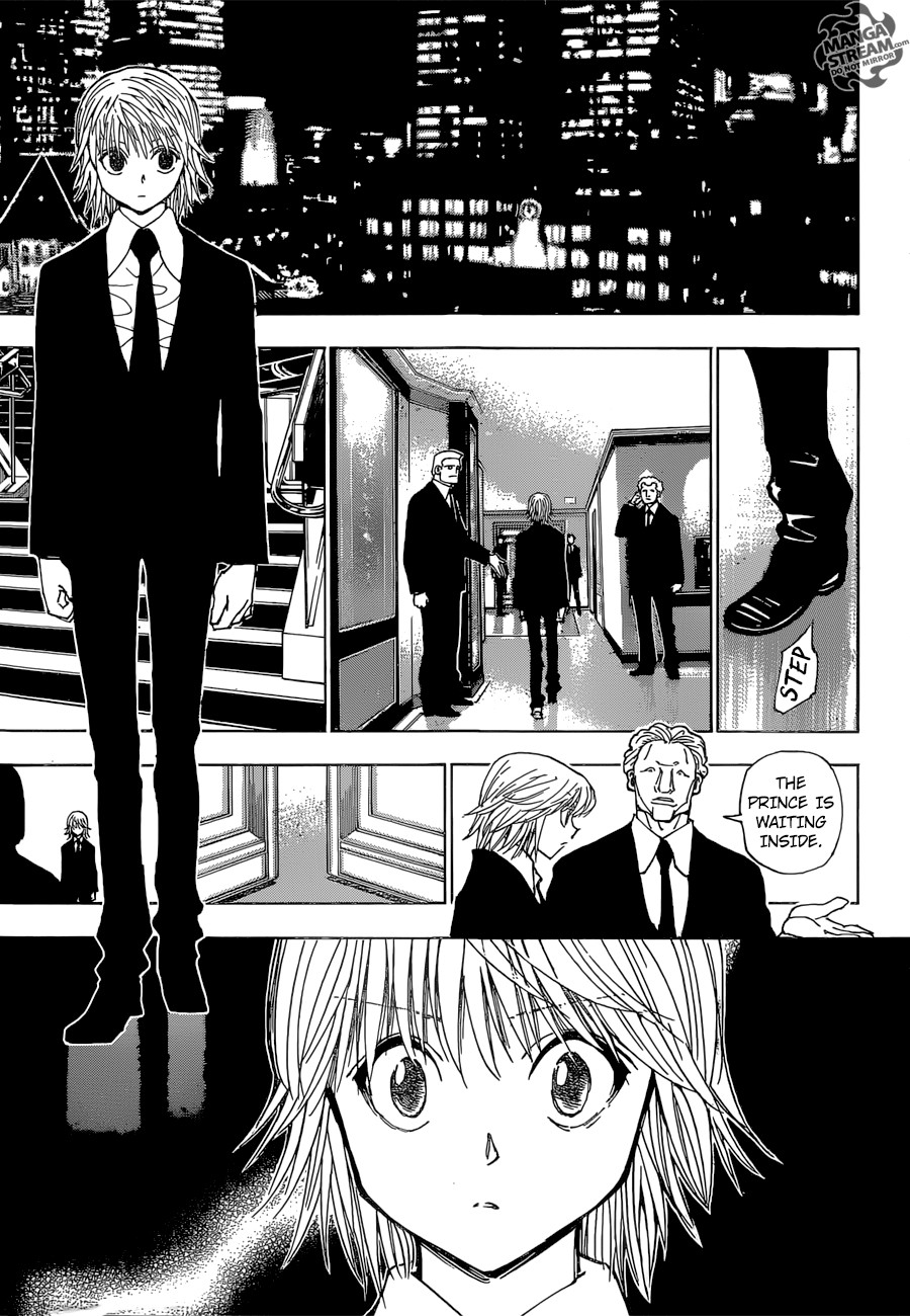 Hunter X Hunter Chapter 350 page 11 - Chapter 350: Prince