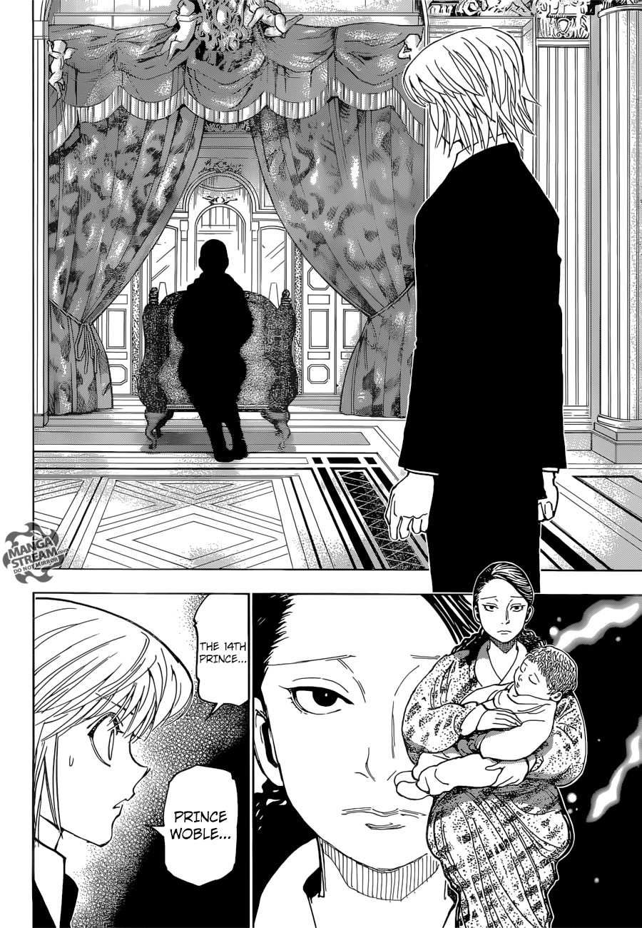Hunter X Hunter Chapter 350 page 12 - Chapter 350: Prince