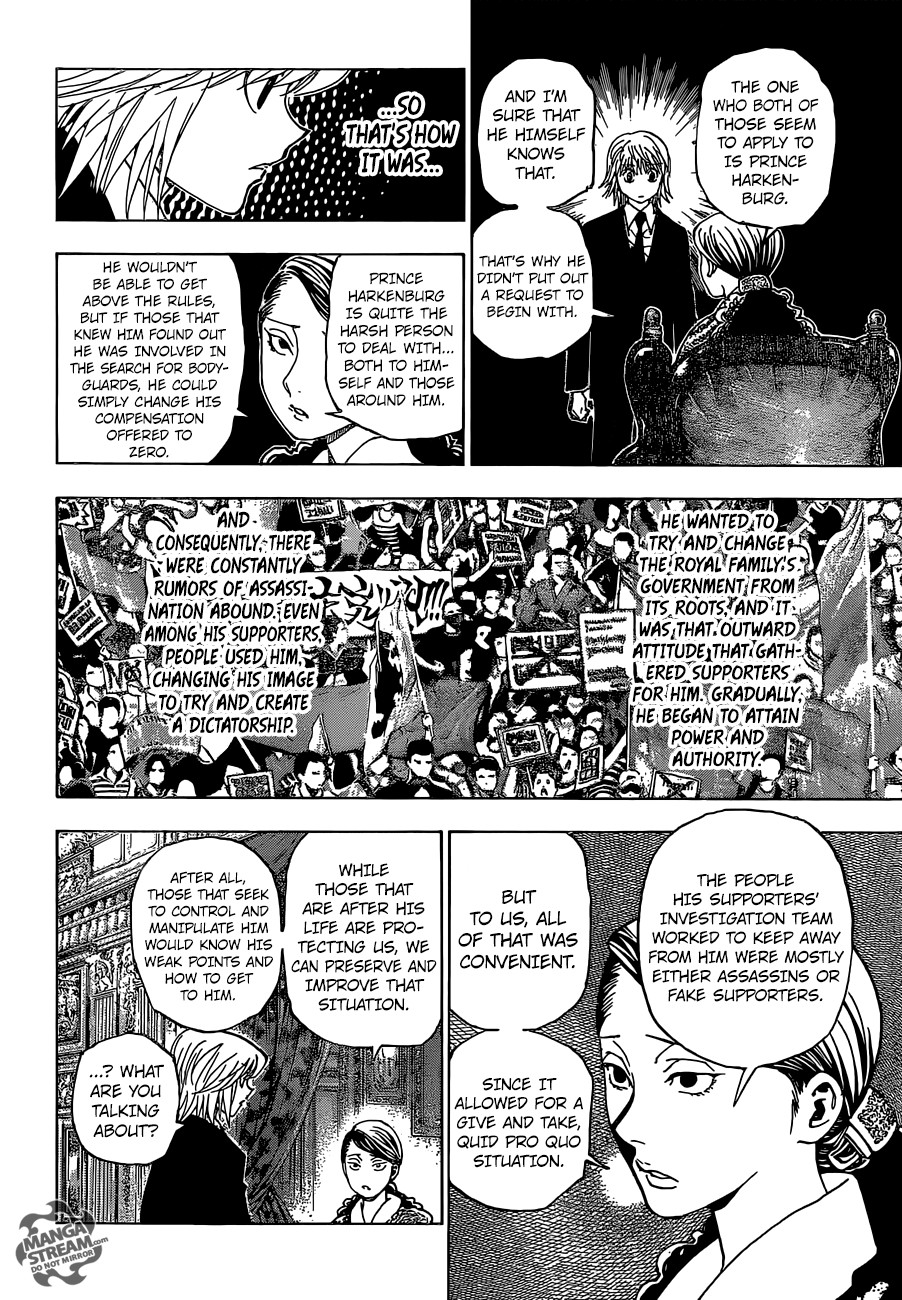 Hunter X Hunter Chapter 350 page 14 - Chapter 350: Prince