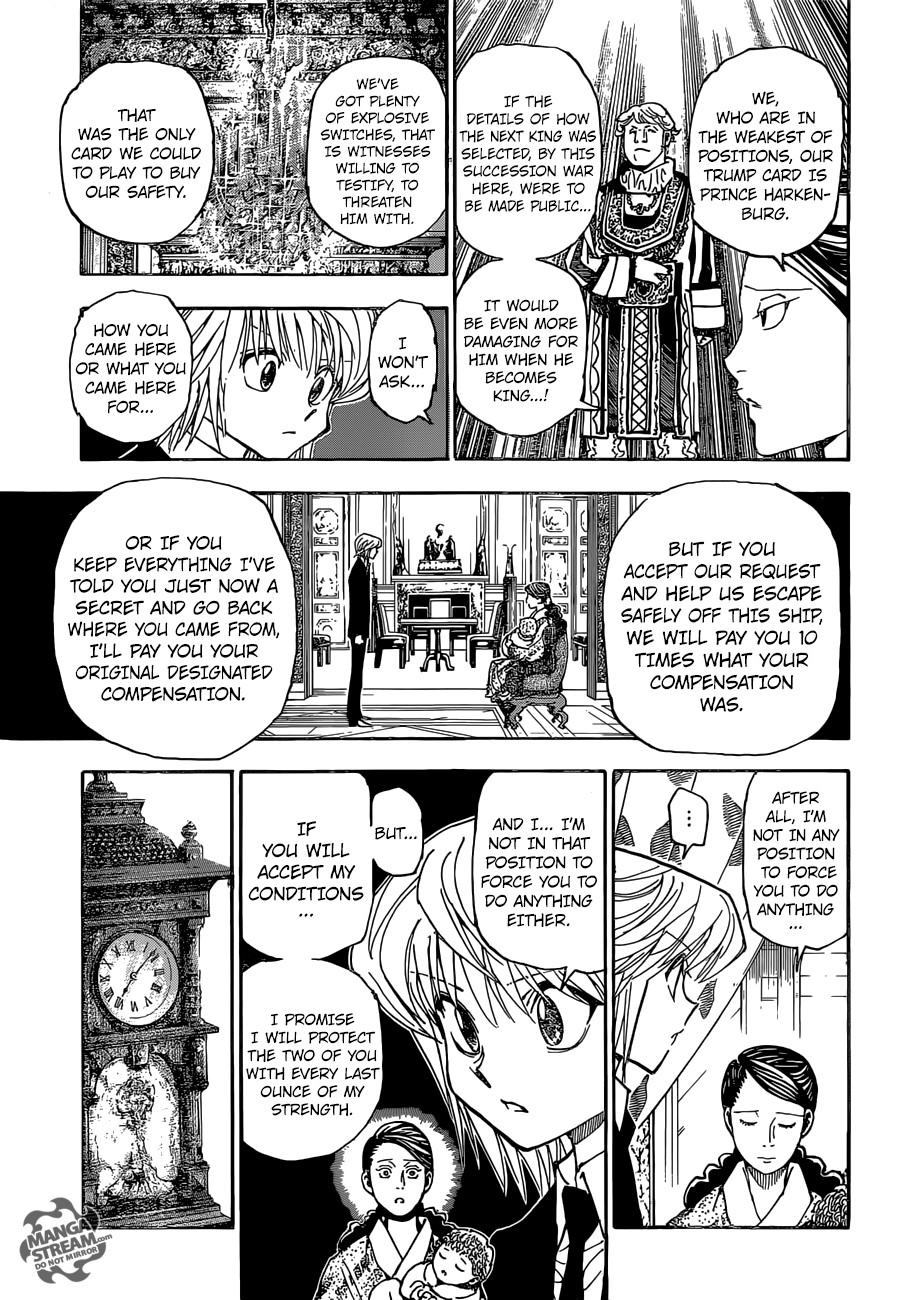 Hunter X Hunter Chapter 350 page 17 - Chapter 350: Prince