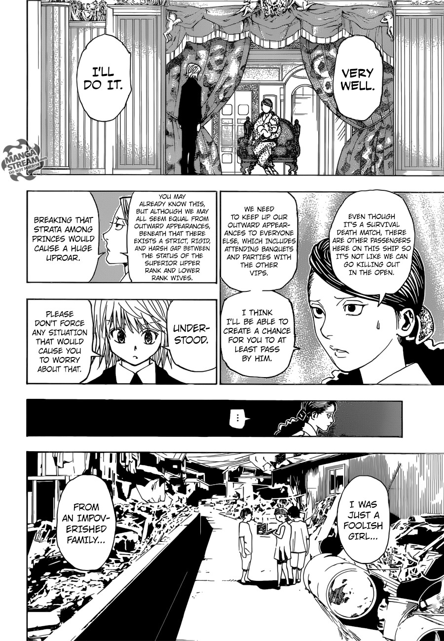 Hunter X Hunter Chapter 350 page 18 - Chapter 350: Prince