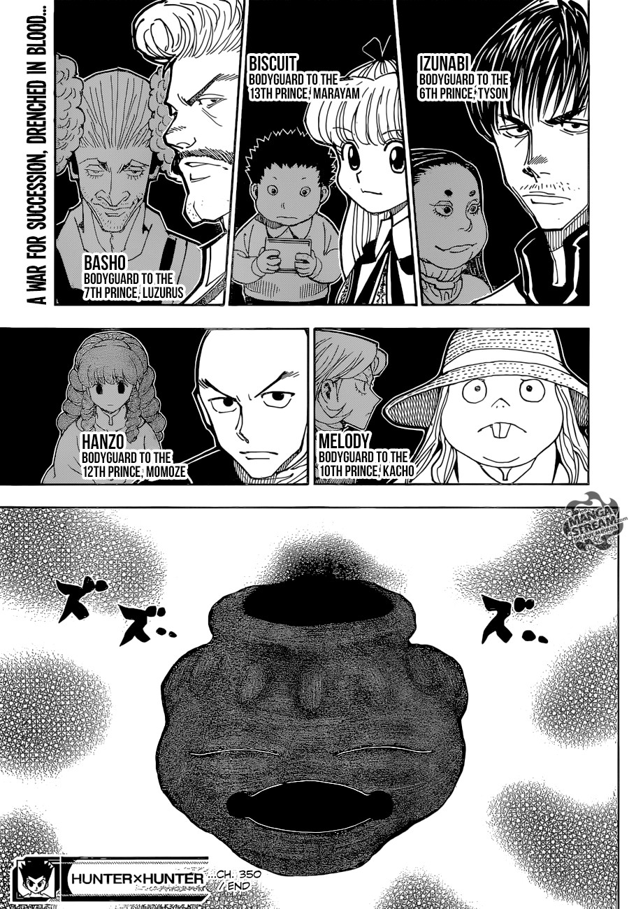 Hunter X Hunter Chapter 350 page 21 - Chapter 350: Prince