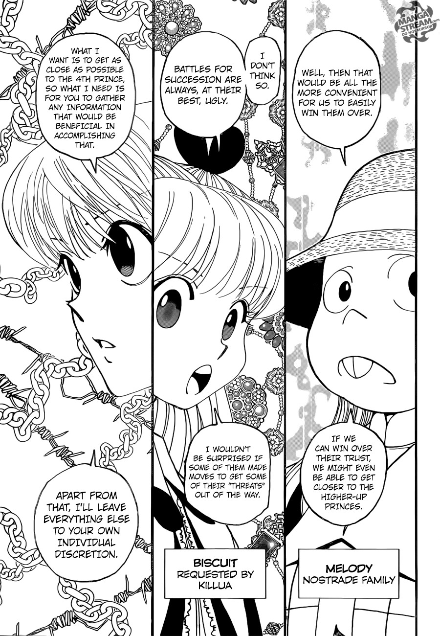 Hunter X Hunter Chapter 350 page 5 - Chapter 350: Prince