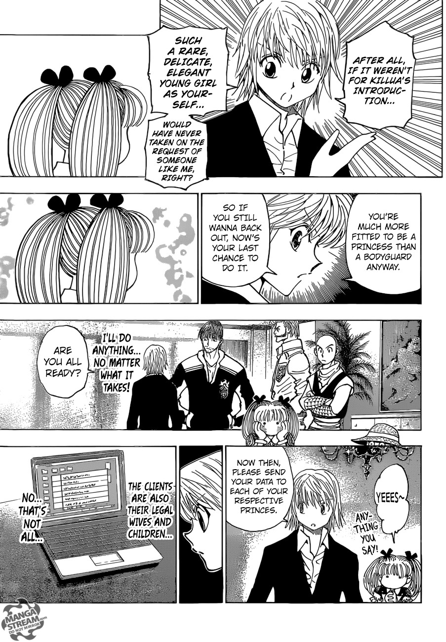 Hunter X Hunter Chapter 350 page 7 - Chapter 350: Prince