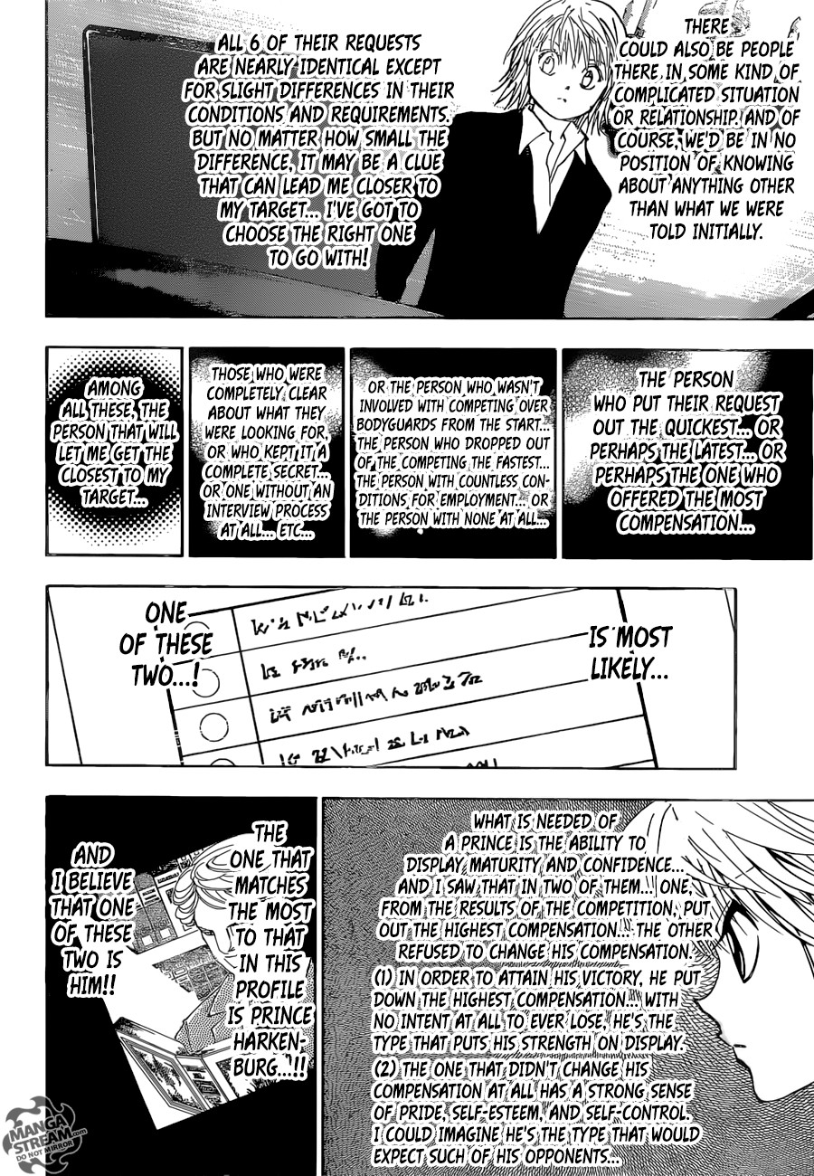 Hunter X Hunter Chapter 350 page 8 - Chapter 350: Prince