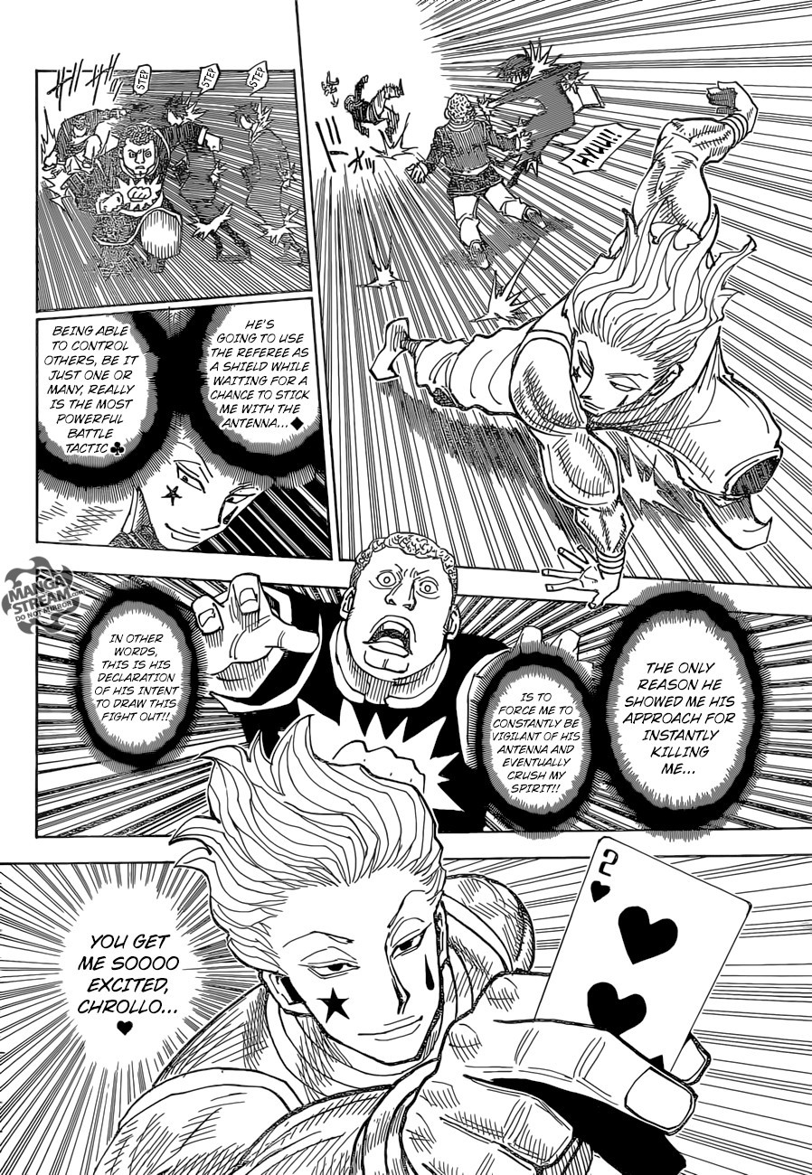 Hunter X Hunter Chapter 351 page 12 - Chapter 351: Battle to the Death