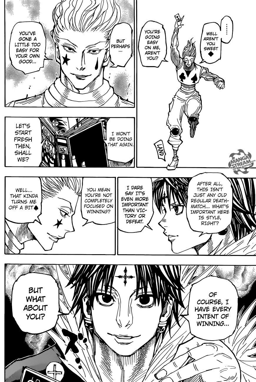 Hunter X Hunter Chapter 351 page 16 - Chapter 351: Battle to the Death