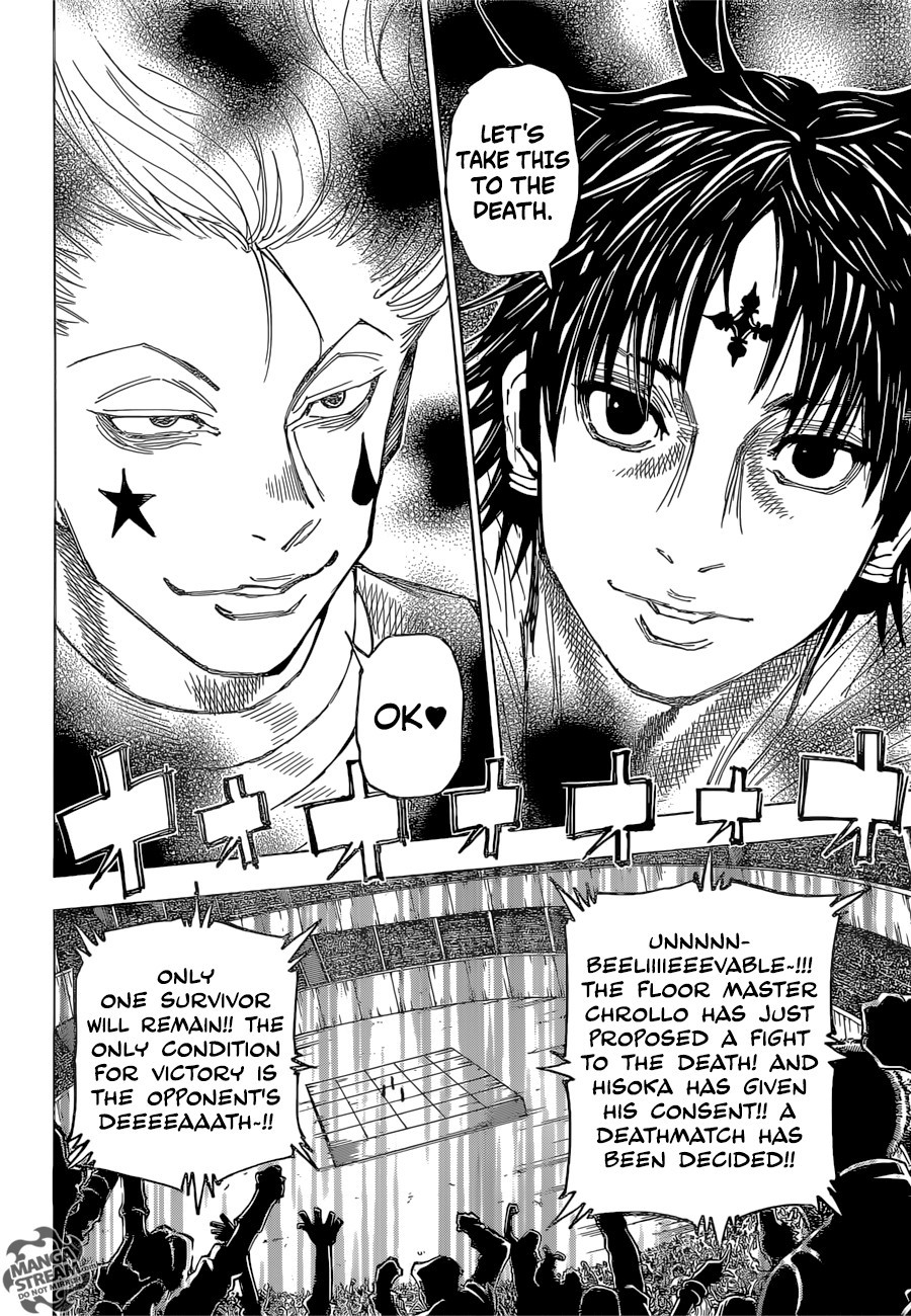 Hunter X Hunter Chapter 351 page 4 - Chapter 351: Battle to the Death