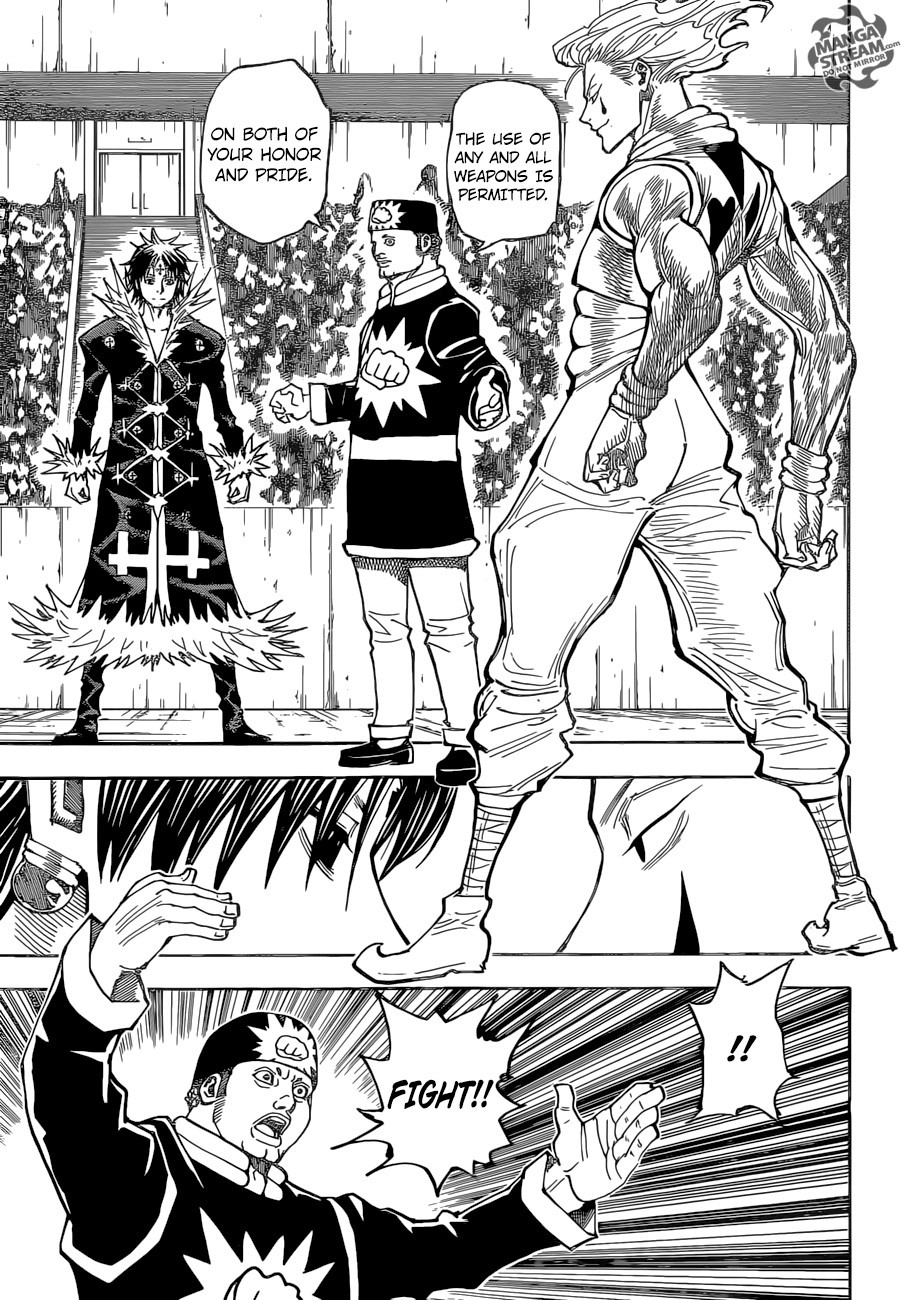 Hunter X Hunter Chapter 351 page 5 - Chapter 351: Battle to the Death
