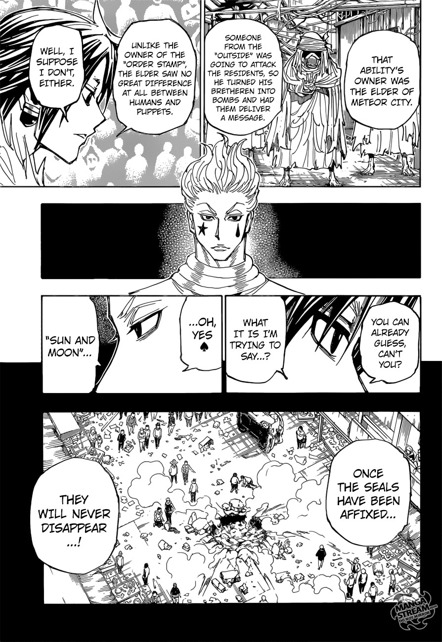 Hunter X Hunter Chapter 352 page 11 - Chapter 352: Troublesome