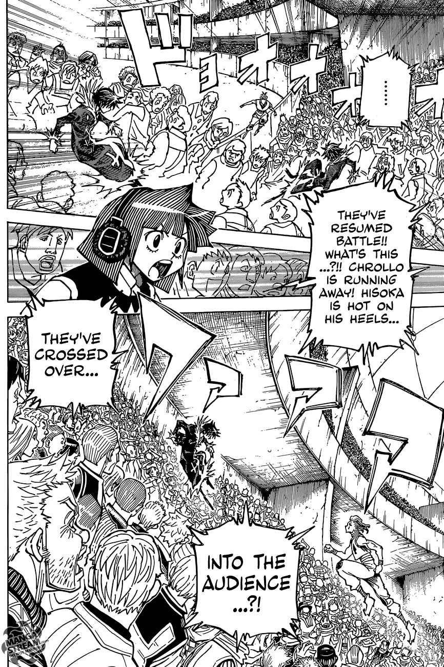 Hunter X Hunter Chapter 352 page 16 - Chapter 352: Troublesome