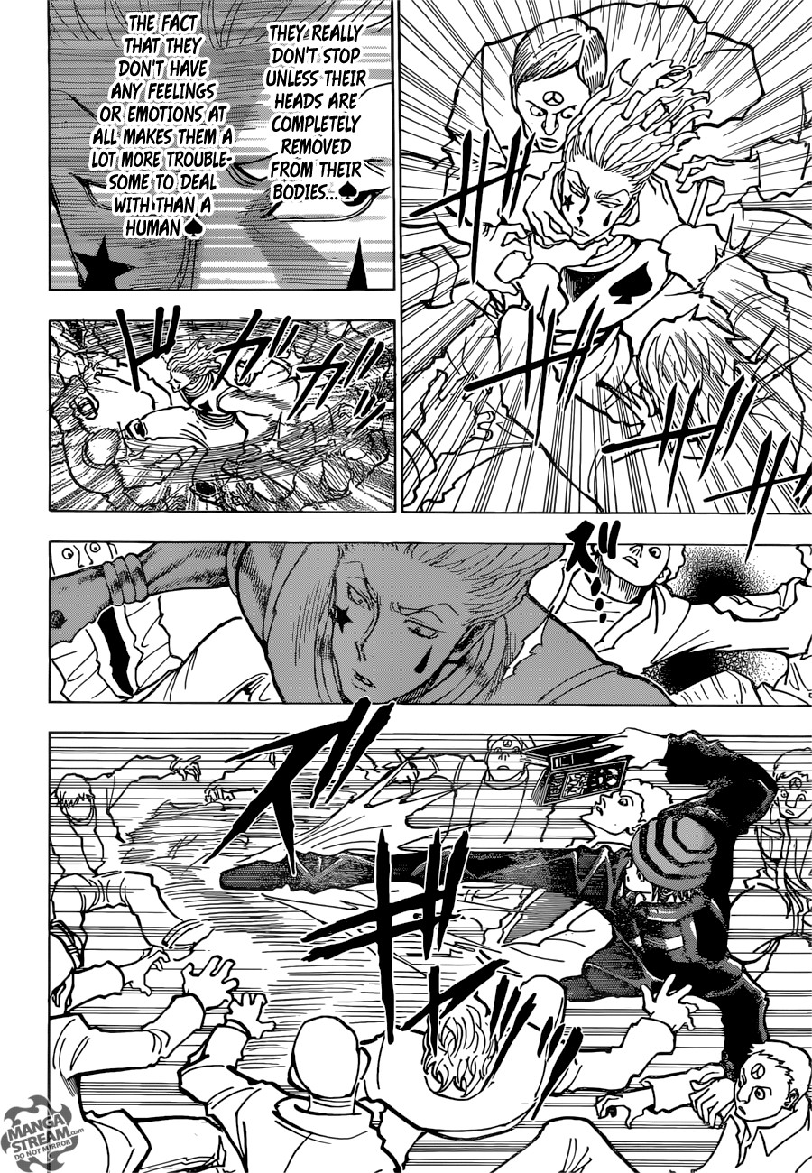 Hunter X Hunter Chapter 353 page 12 - Chapter 353: Cold-Blooded