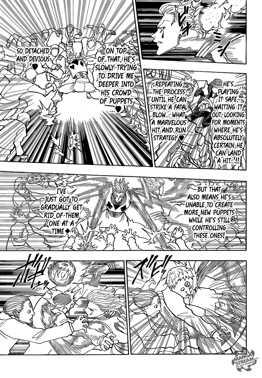 Hunter X Hunter Chapter 353 page 13 - Chapter 353: Cold-Blooded