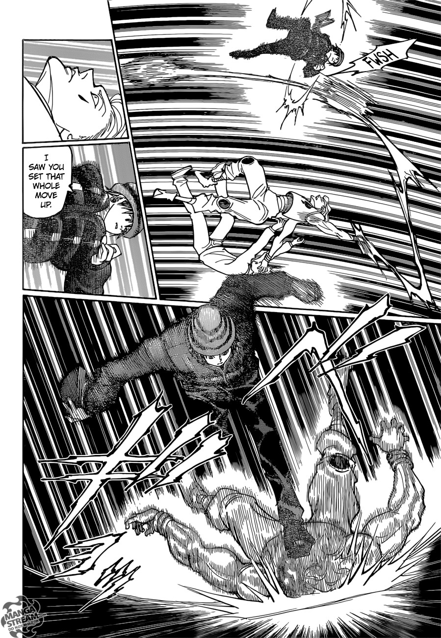 Hunter X Hunter Chapter 353 page 18 - Chapter 353: Cold-Blooded