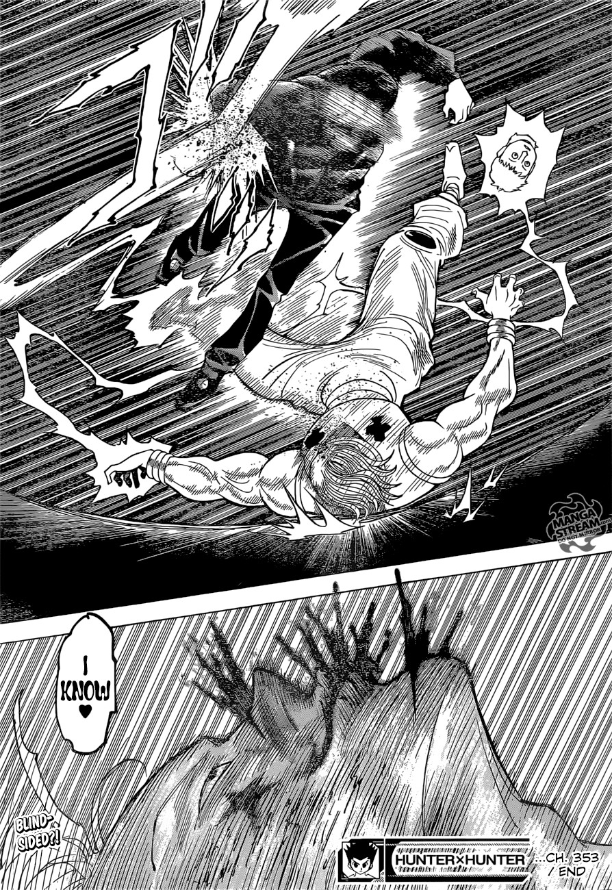 Hunter X Hunter Chapter 353 page 19 - Chapter 353: Cold-Blooded