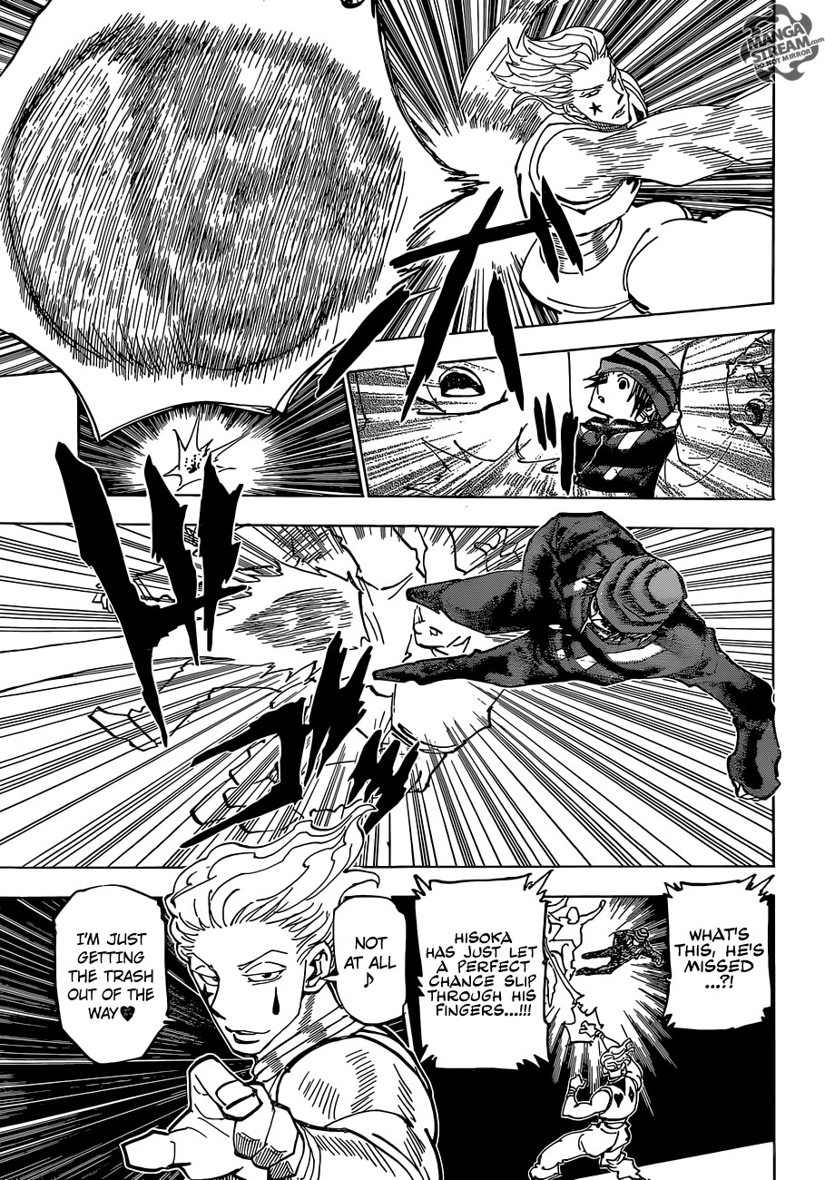 Hunter X Hunter Chapter 354 page 15 - Chapter 354: Head