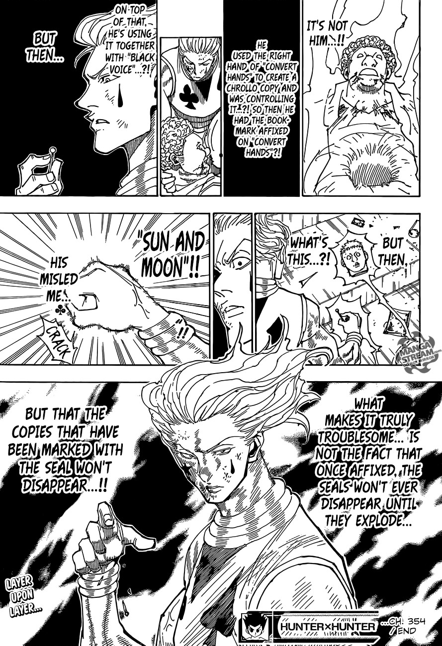 Hunter X Hunter Chapter 354 page 19 - Chapter 354: Head