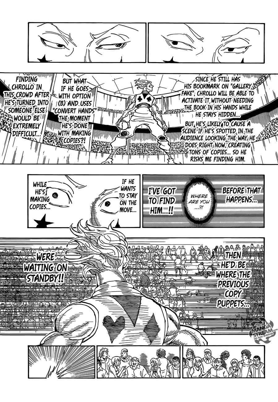 Hunter X Hunter Chapter 354 page 9 - Chapter 354: Head