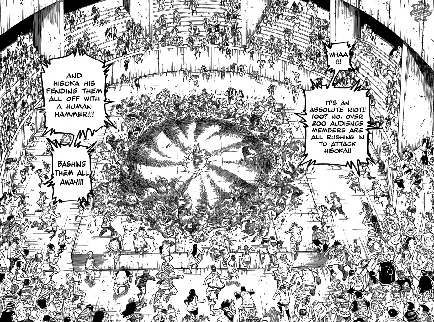 Hunter X Hunter Chapter 355 page 13 - Chapter 355: Detonation