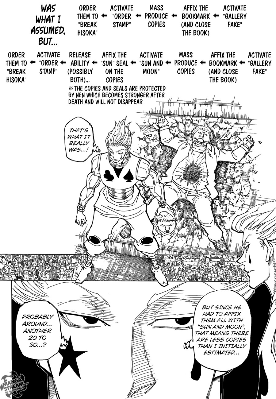 Hunter X Hunter Chapter 355 page 2 - Chapter 355: Detonation