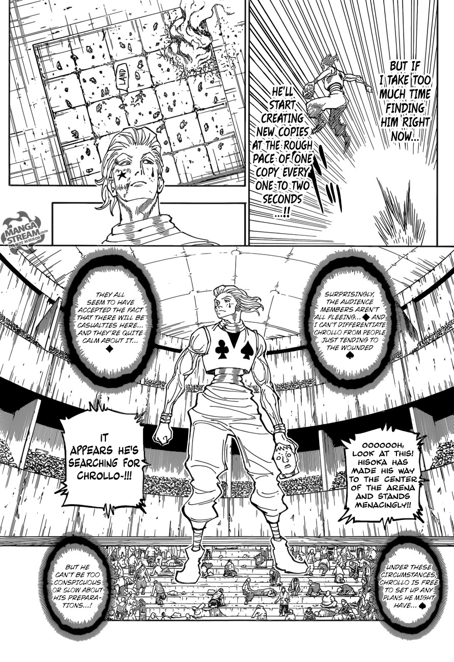 Hunter X Hunter Chapter 355 page 3 - Chapter 355: Detonation