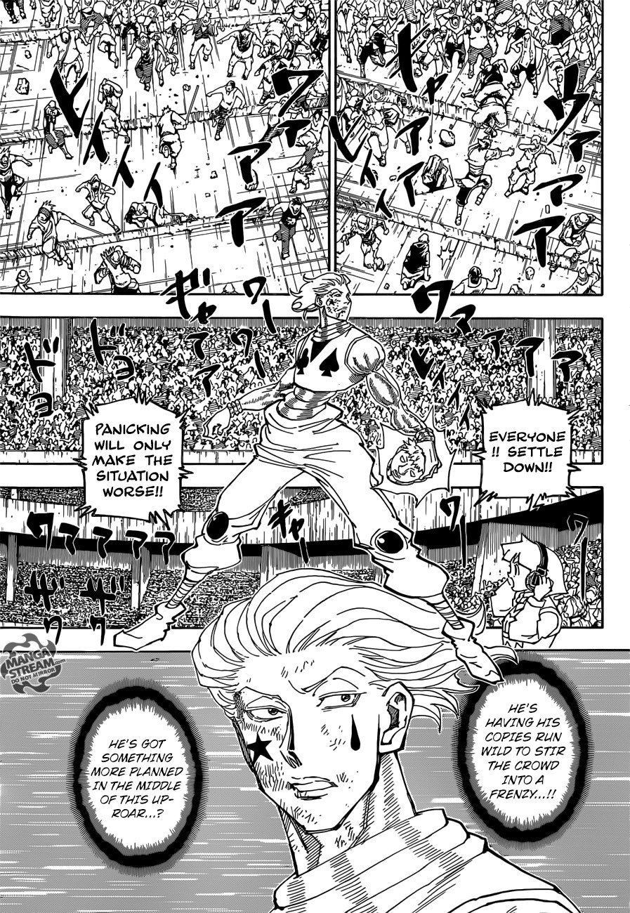 Hunter X Hunter Chapter 355 page 5 - Chapter 355: Detonation