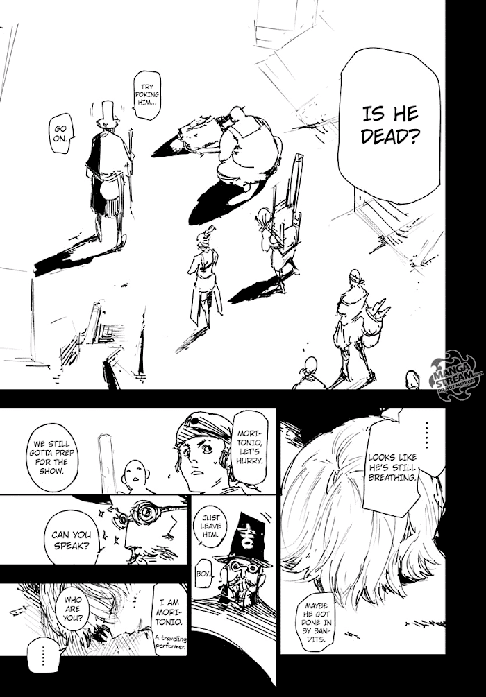 Hunter X Hunter Chapter 356.5 page 1 - Chapter 356.5: Hisoka's Past