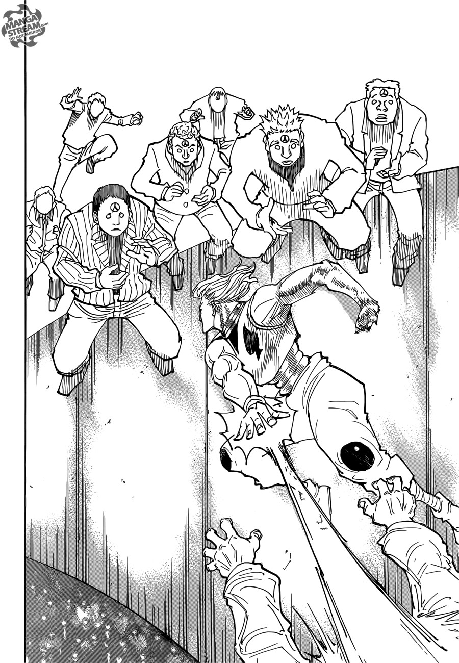 Hunter X Hunter Chapter 356 page 10 - Chapter 356: Unfortunate: Part 1