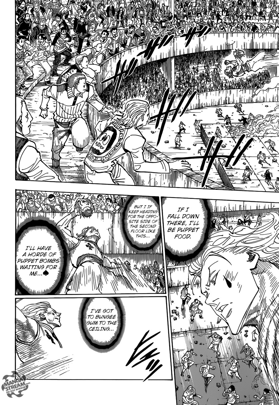 Hunter X Hunter Chapter 356 page 14 - Chapter 356: Unfortunate: Part 1