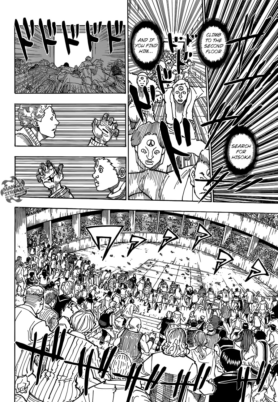Hunter X Hunter Chapter 356 page 8 - Chapter 356: Unfortunate: Part 1