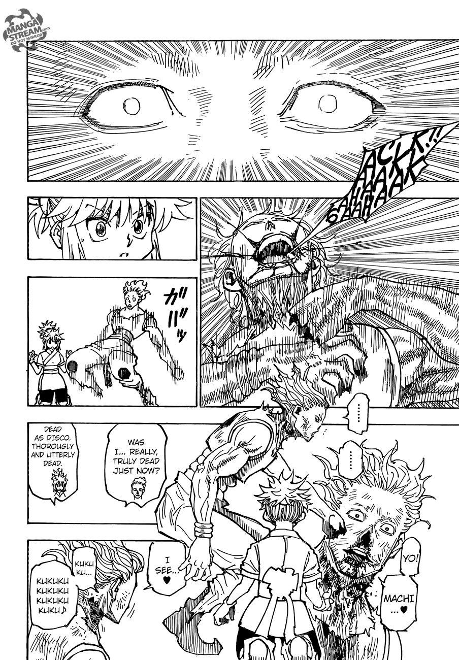 Hunter X Hunter Chapter 357 page 10 - Chapter 357: Unfortunate: Part 2