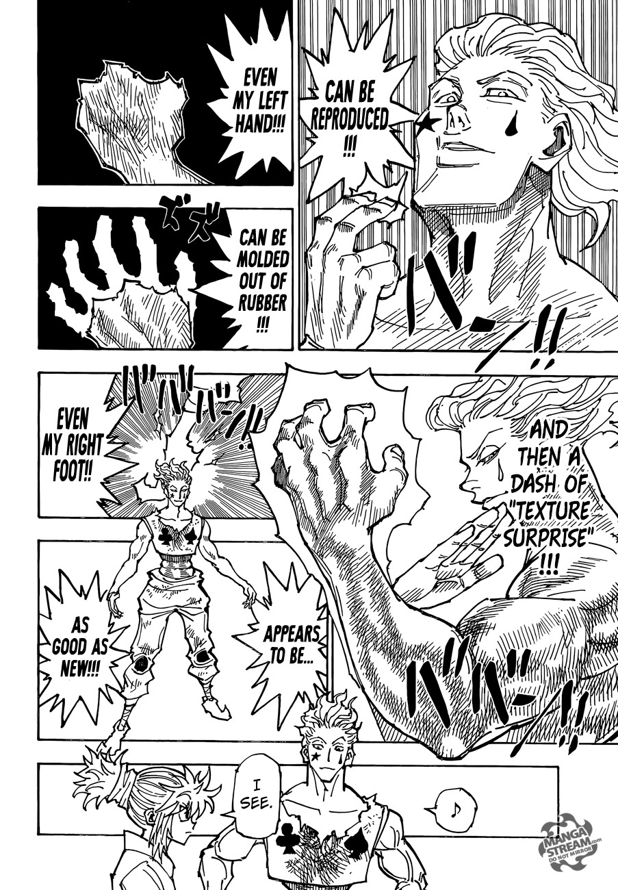 Hunter X Hunter Chapter 357 page 12 - Chapter 357: Unfortunate: Part 2