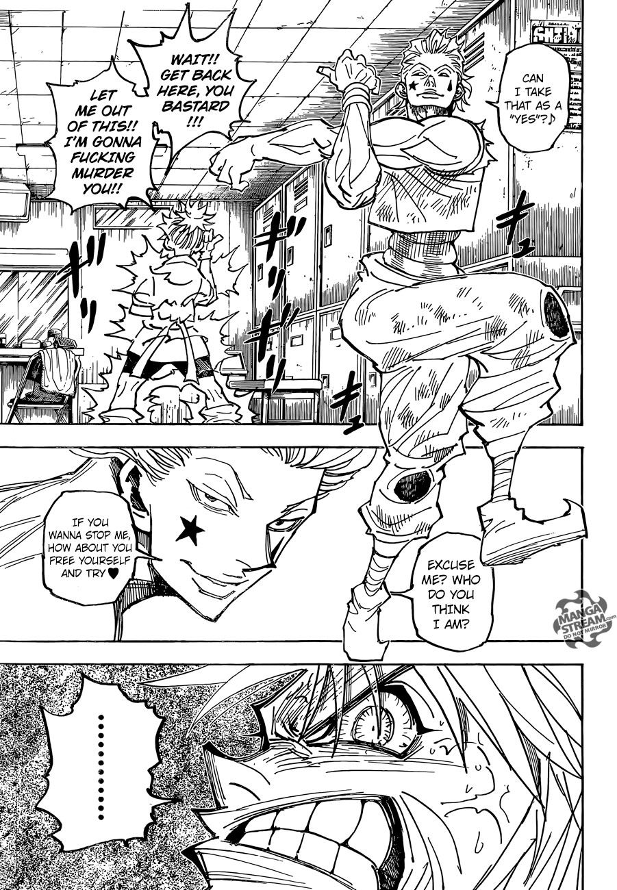 Hunter X Hunter Chapter 357 page 15 - Chapter 357: Unfortunate: Part 2