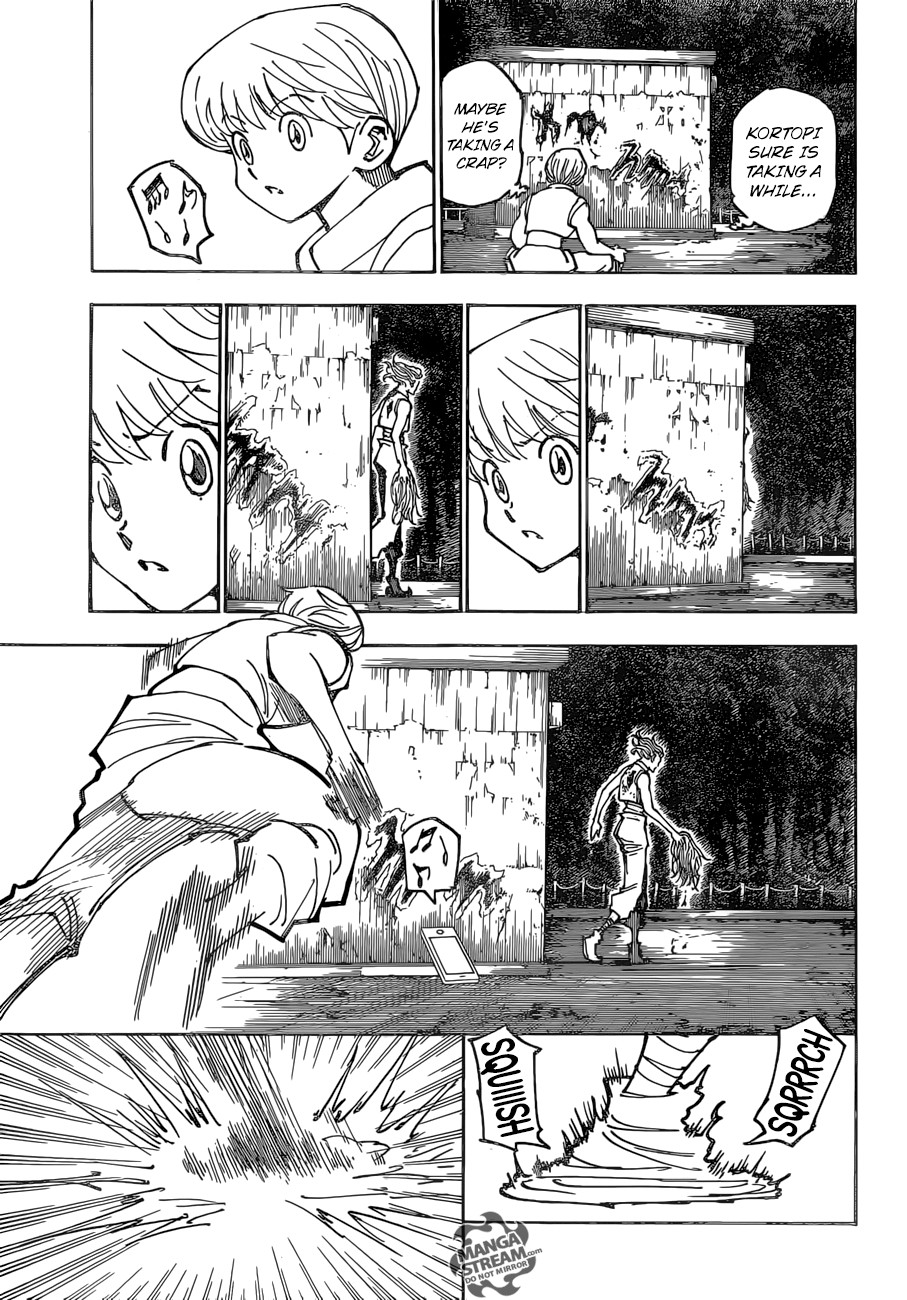 Hunter X Hunter Chapter 357 page 17 - Chapter 357: Unfortunate: Part 2