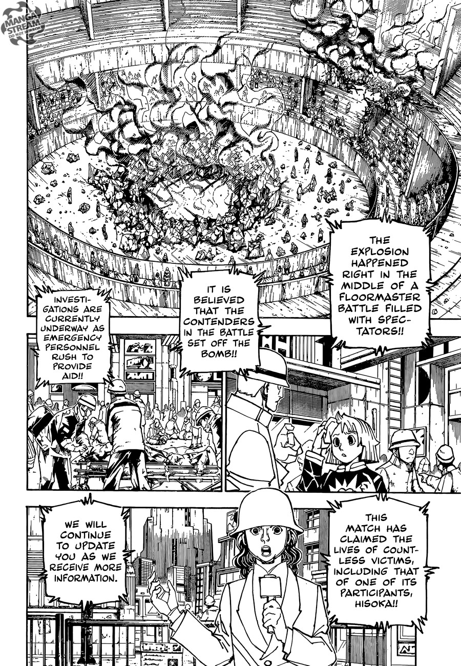 Hunter X Hunter Chapter 357 page 2 - Chapter 357: Unfortunate: Part 2