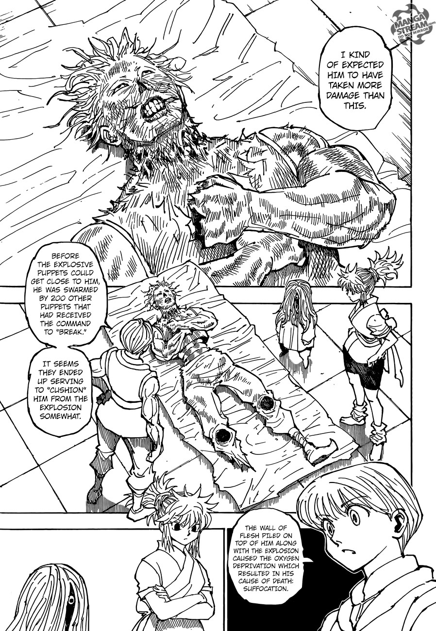 Hunter X Hunter Chapter 357 page 3 - Chapter 357: Unfortunate: Part 2