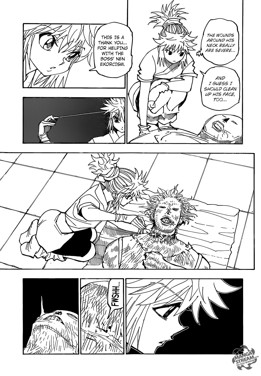 Hunter X Hunter Chapter 357 page 5 - Chapter 357: Unfortunate: Part 2