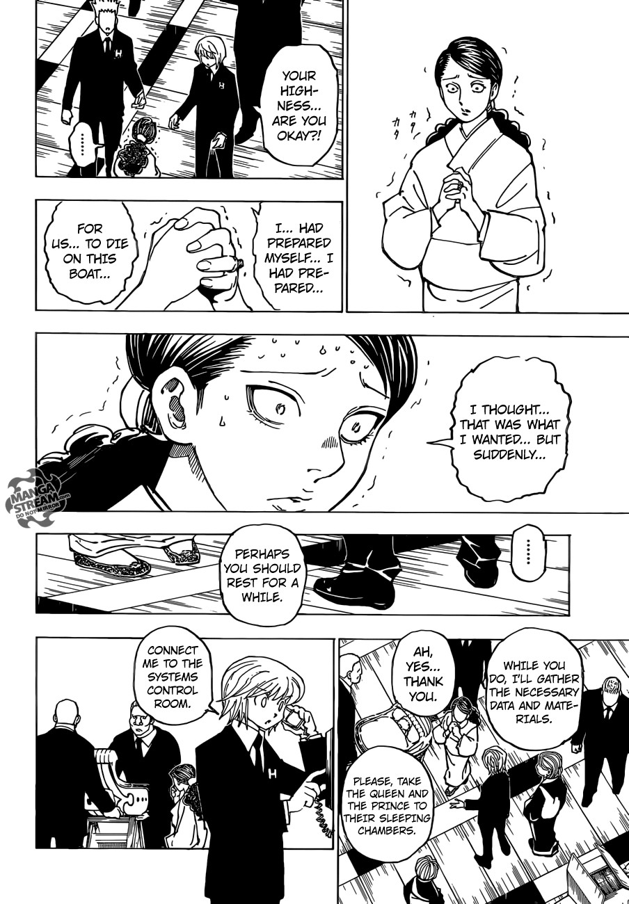 Hunter X Hunter Chapter 358 page 16 - Chapter 358: Eve