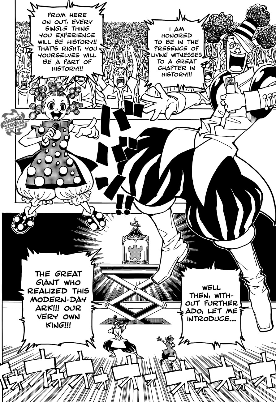 Hunter X Hunter Chapter 358 page 3 - Chapter 358: Eve