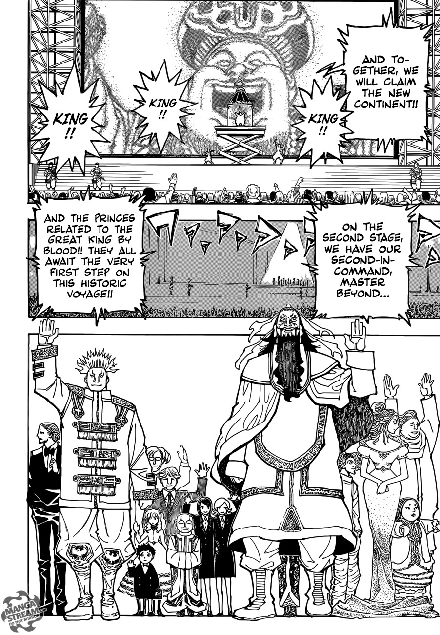 Hunter X Hunter Chapter 358 page 5 - Chapter 358: Eve