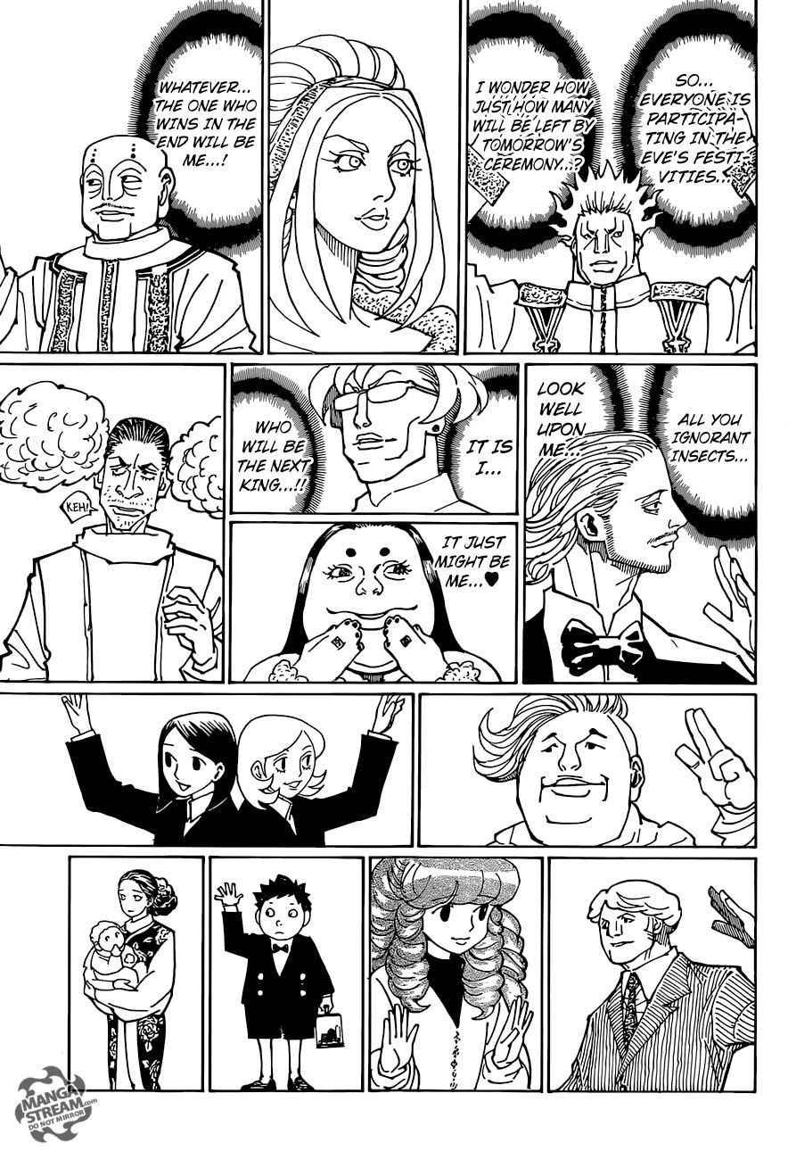 Hunter X Hunter Chapter 358 page 6 - Chapter 358: Eve