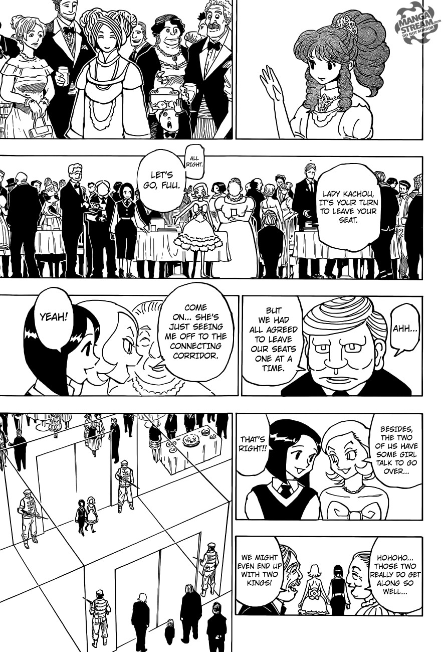 Hunter X Hunter Chapter 359 page 14 - Chapter 359: Departure