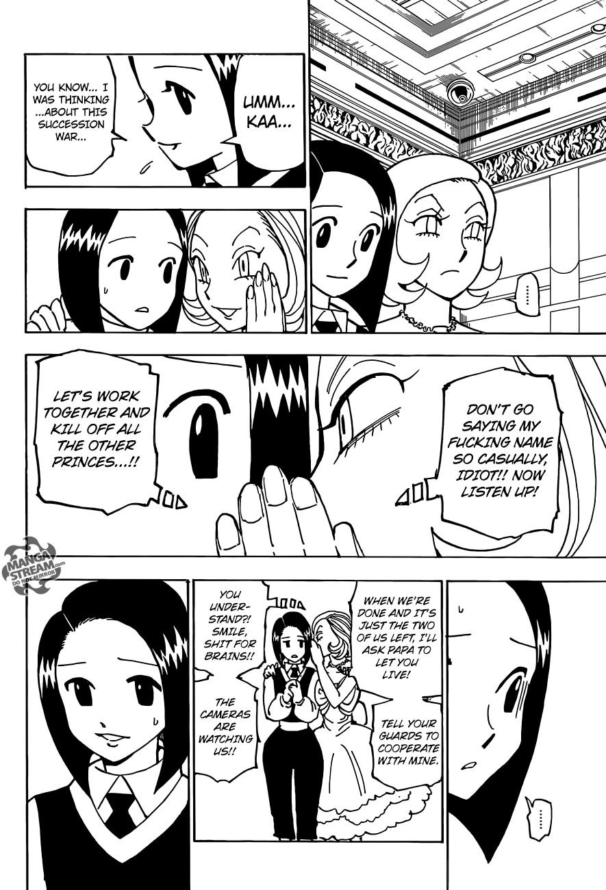 Hunter X Hunter Chapter 359 page 15 - Chapter 359: Departure