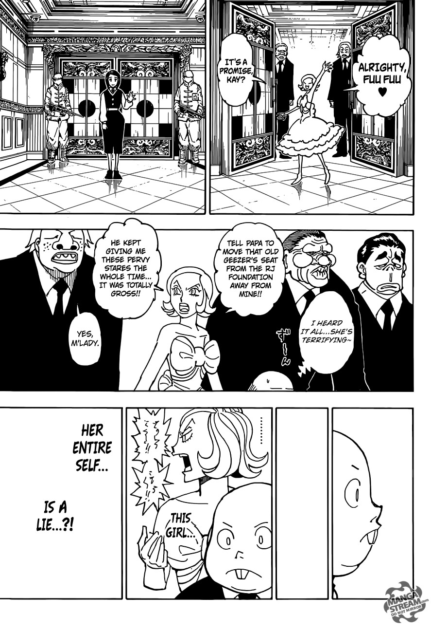 Hunter X Hunter Chapter 359 page 16 - Chapter 359: Departure