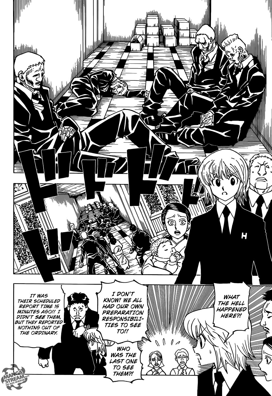 Hunter X Hunter Chapter 359 page 17 - Chapter 359: Departure