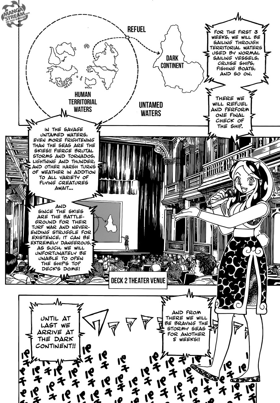 Hunter X Hunter Chapter 359 page 3 - Chapter 359: Departure