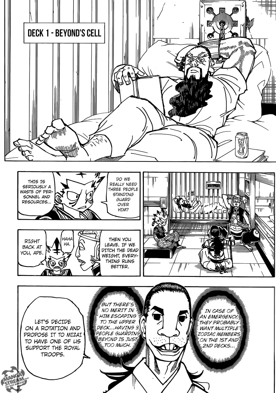 Hunter X Hunter Chapter 359 page 5 - Chapter 359: Departure